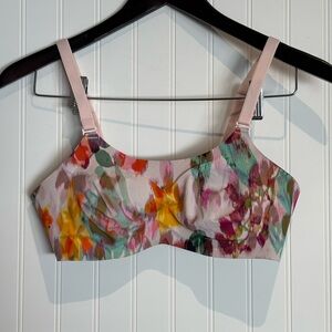Knix padded evolution Colorful Abstract Print Bra